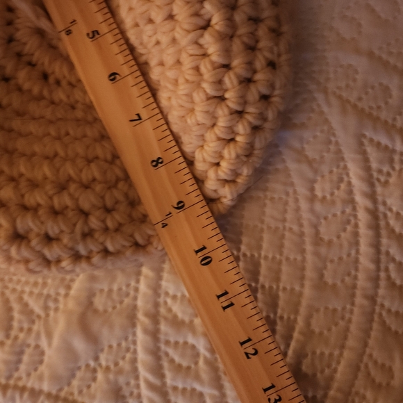 Vintage 1960s Ivory White Knit French Style Hat main image 13